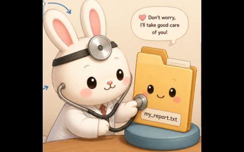 AI diagnostic assistant scanning documents